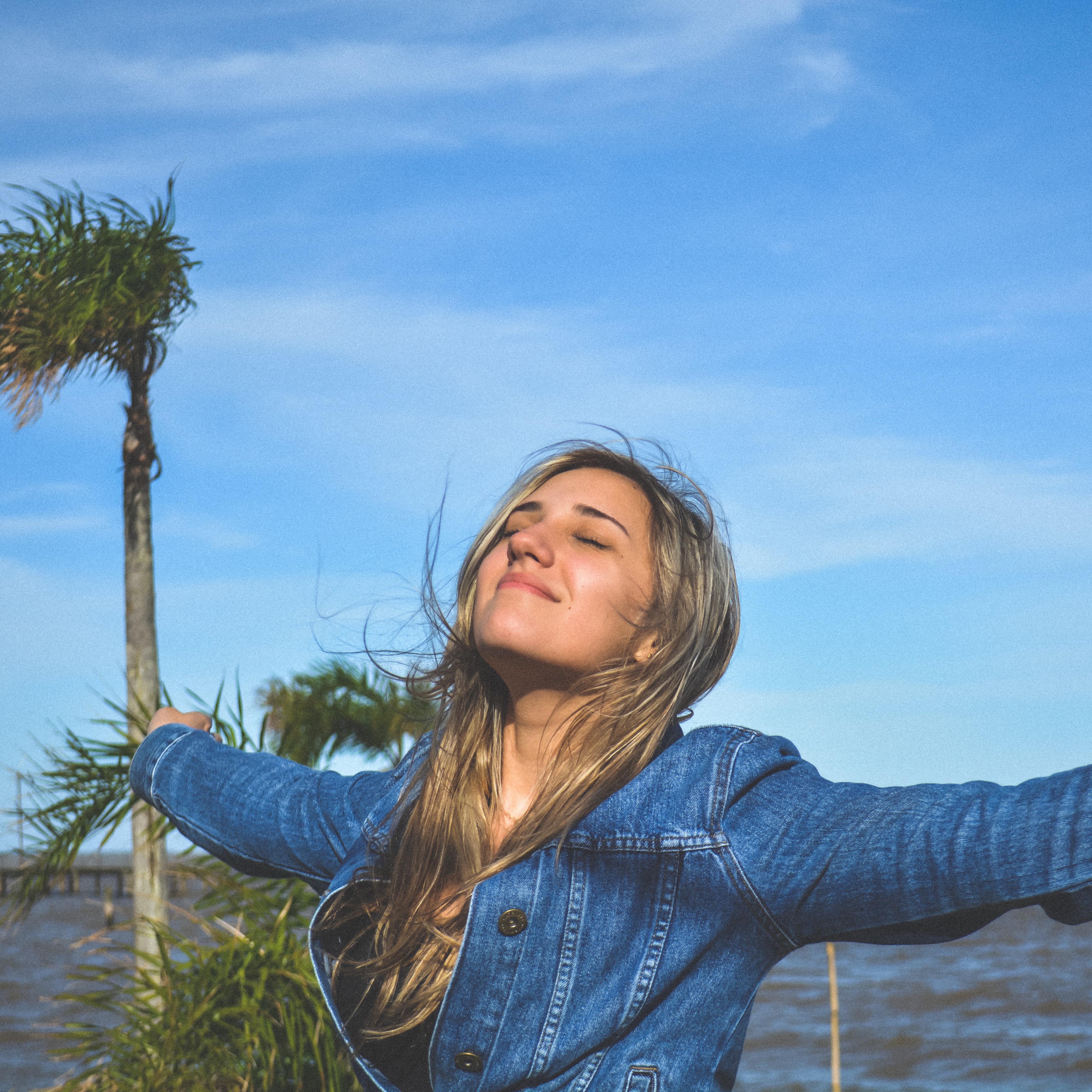 A happy Woman in Fall